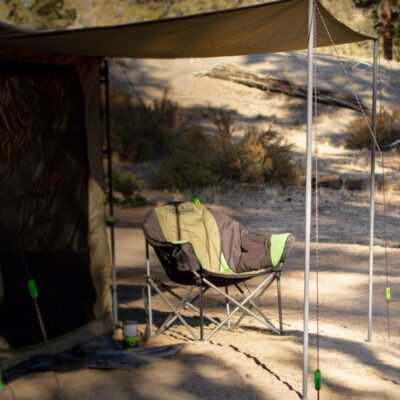 Awning Pole Kit (2 x Poles, Ropes and Pegs to suit Awning Rooms)