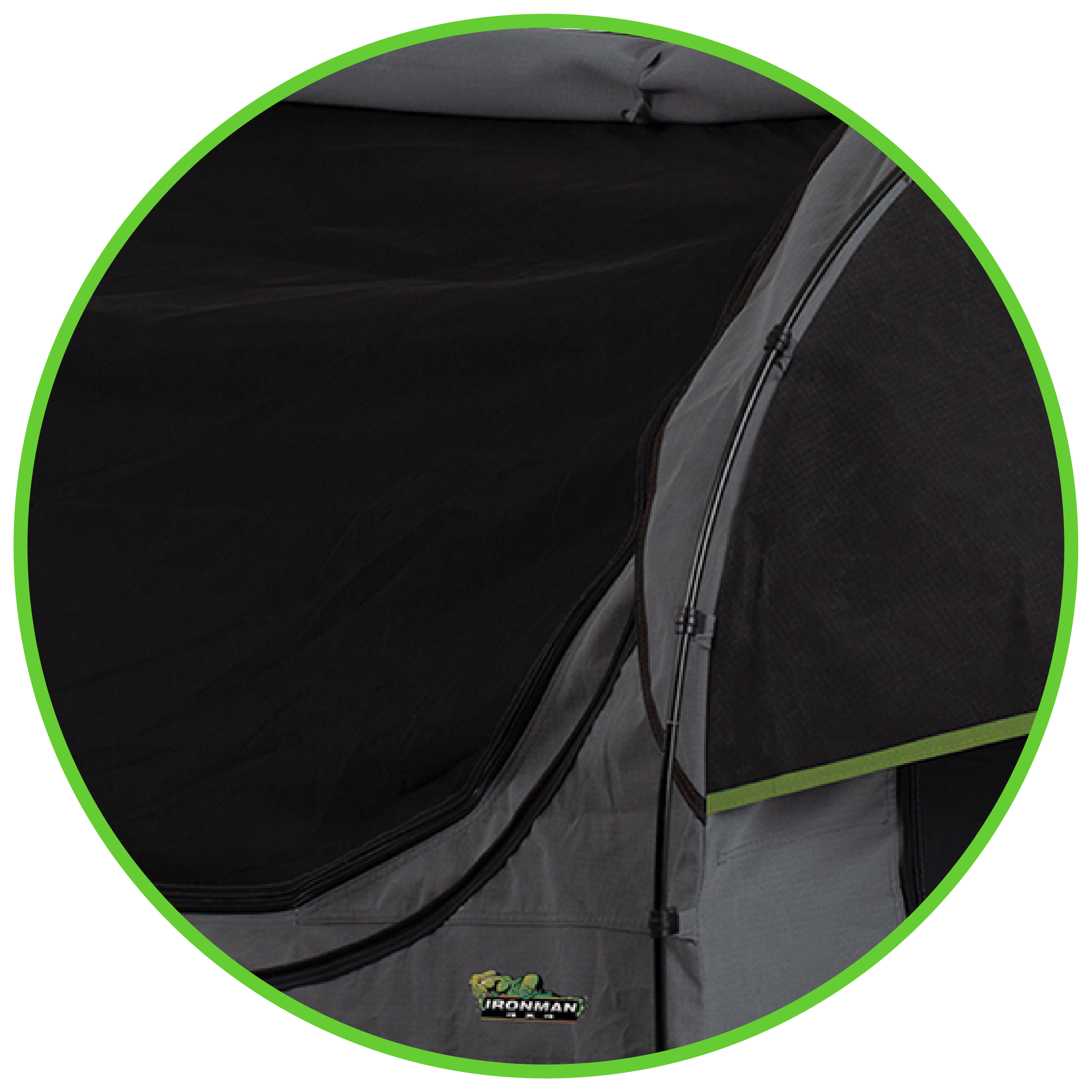 ridge pole swag mesh system
